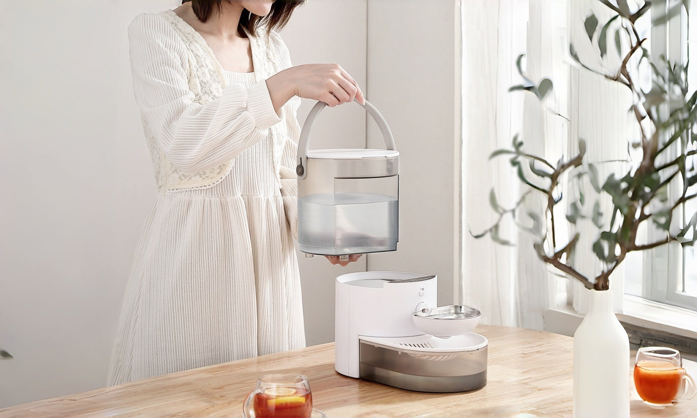 Cleaner Sips, Smarter Care: A Self-Rinsing Smart Water Fountain for Cats & Small Dogs