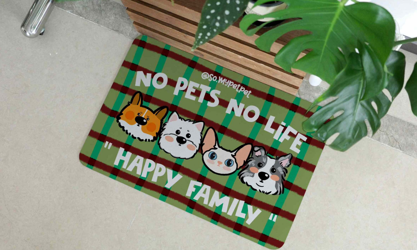 A Feeding Mat That Feels Like a Keepsake: Custom Name + Avatars, Fast-Dry Diatomite