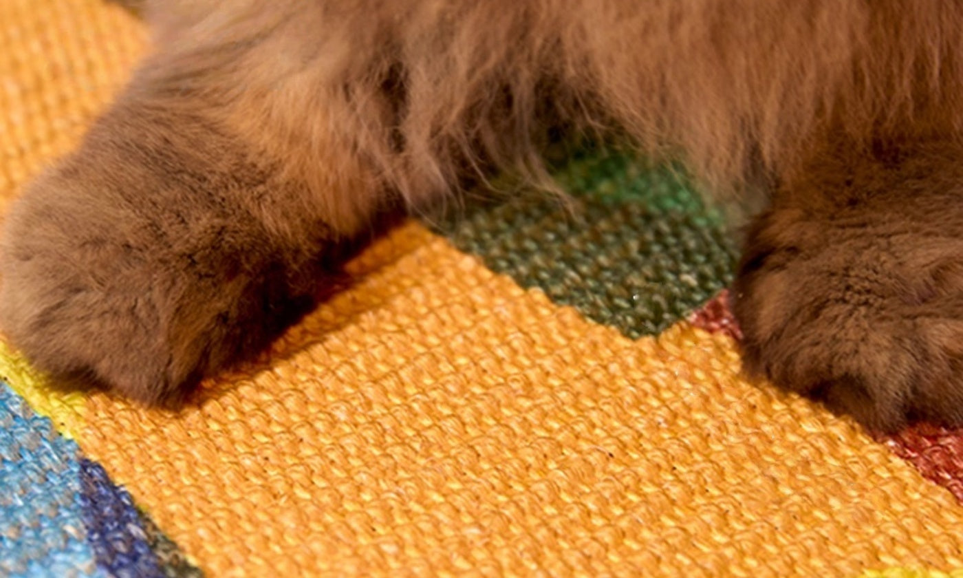 Wall-Mount Sisal Cat Scratcher: Stick Anywhere, Save Furniture, Keep the Corner Calm