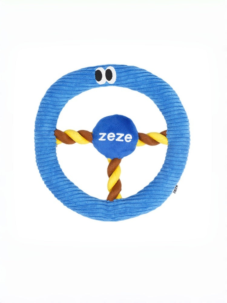 ZEZE “Beep-Beep” Steering Wheel Dog Toy