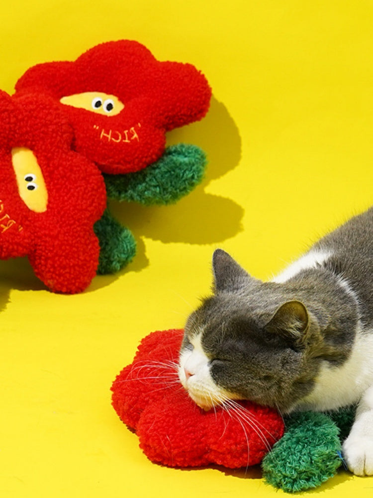 “Rich Bloom” Catnip Pillow Toy