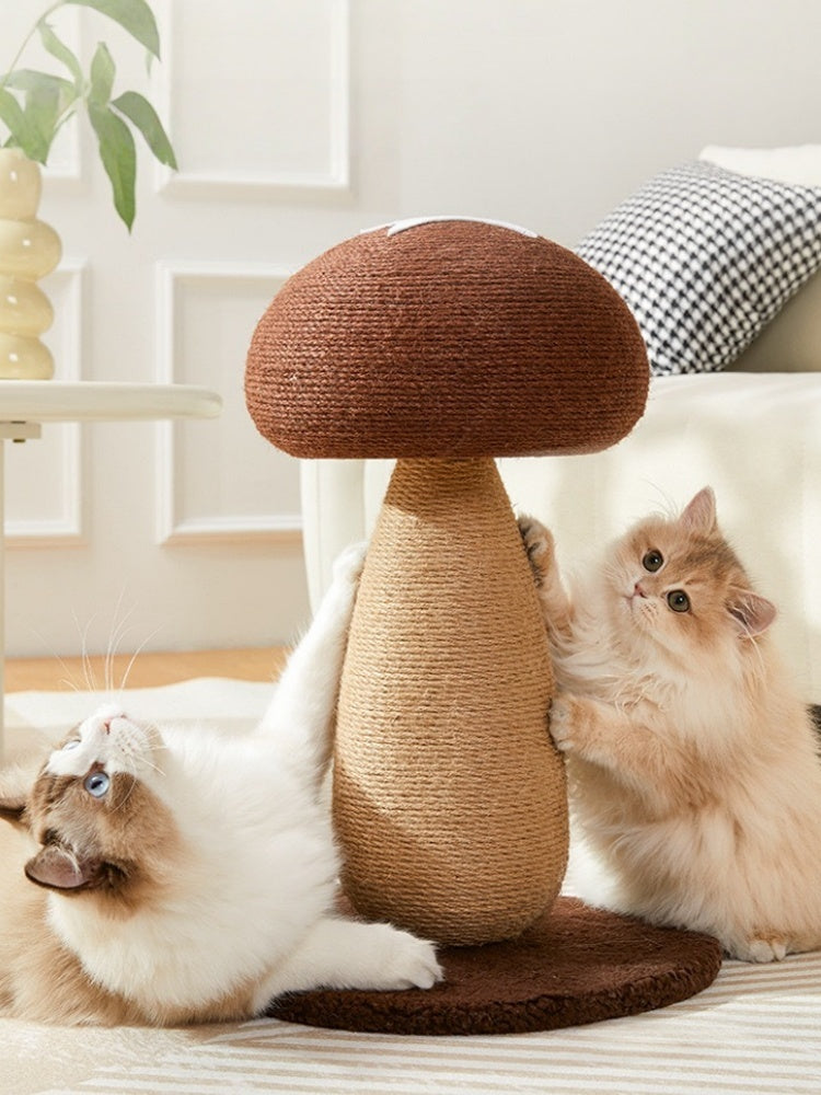 Mushroom Cat Scratching Post
