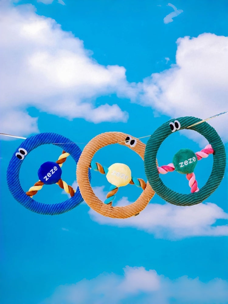 ZEZE “Beep-Beep” Steering Wheel Dog Toy