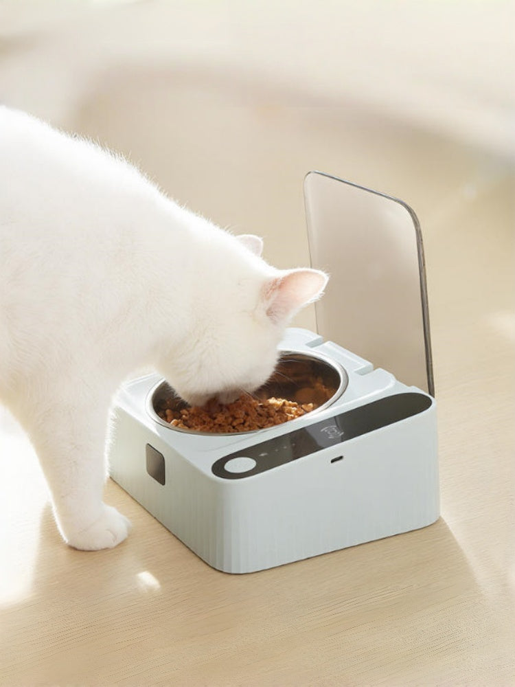 TANU Smart Auto-Lid Pet Bowl