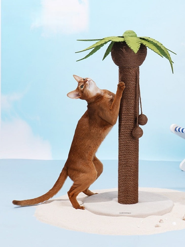 Coconut Tree Cat Scratching Post