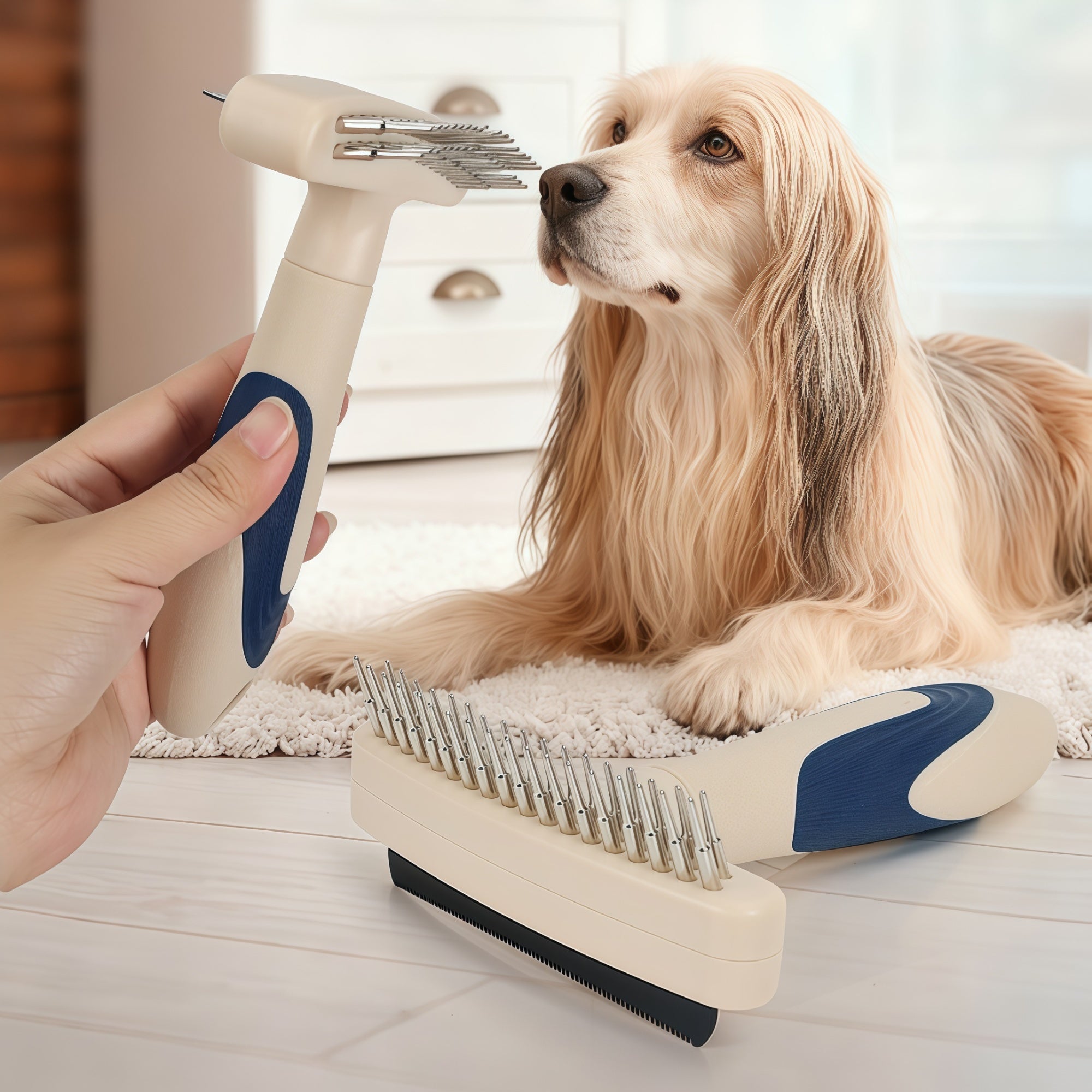 2-in-1 Pet Rake Comb