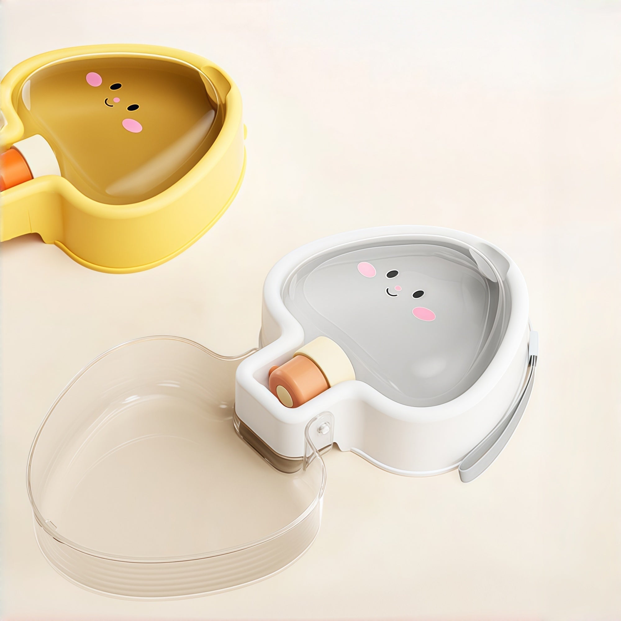 2-in-1 Travel Pet Water & Food Cup