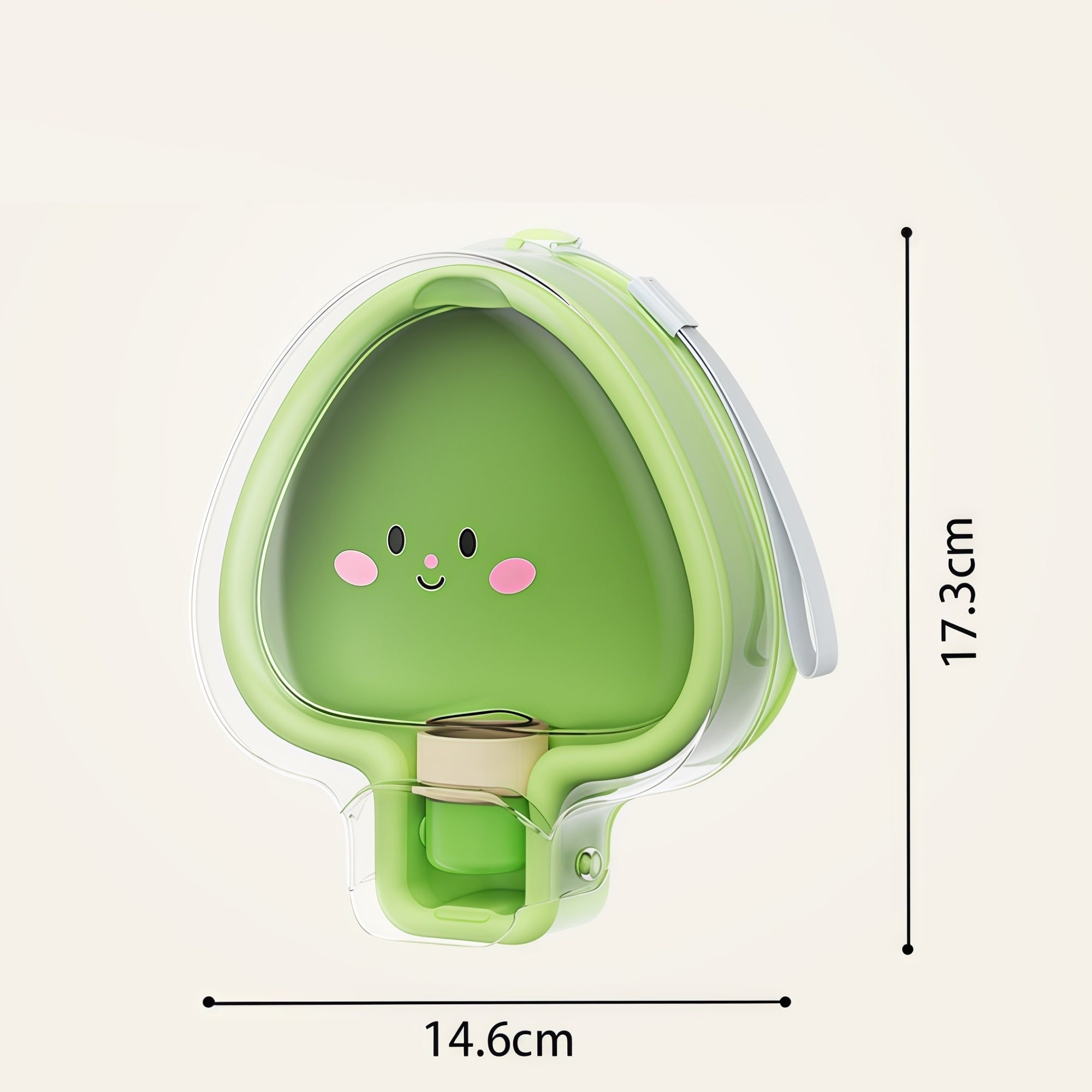 pawlette portable pet feeder with covered snack compartment and water cup