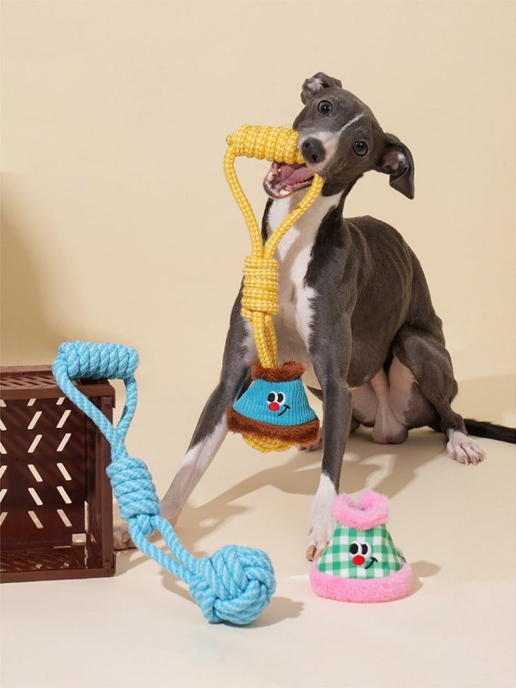 Interactive Tug Rope Dog Toy