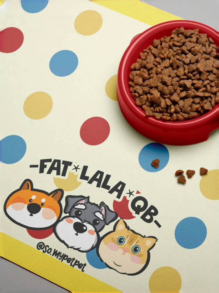 SO.MYPETPET Custom Pet Feeding Mat
