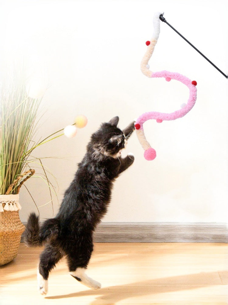 INS-Style Yarn Cat Teaser Wand
