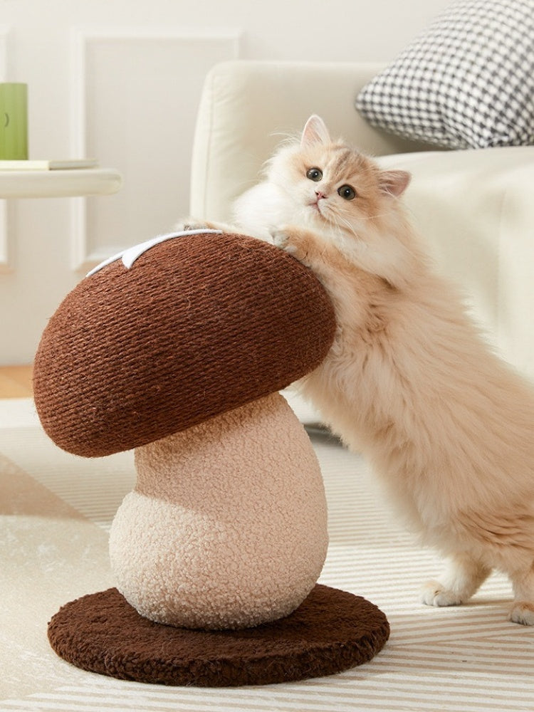 Mushroom Cat Scratching Post