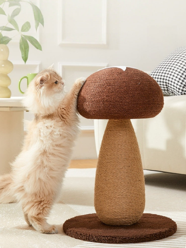 Mushroom Cat Scratching Post