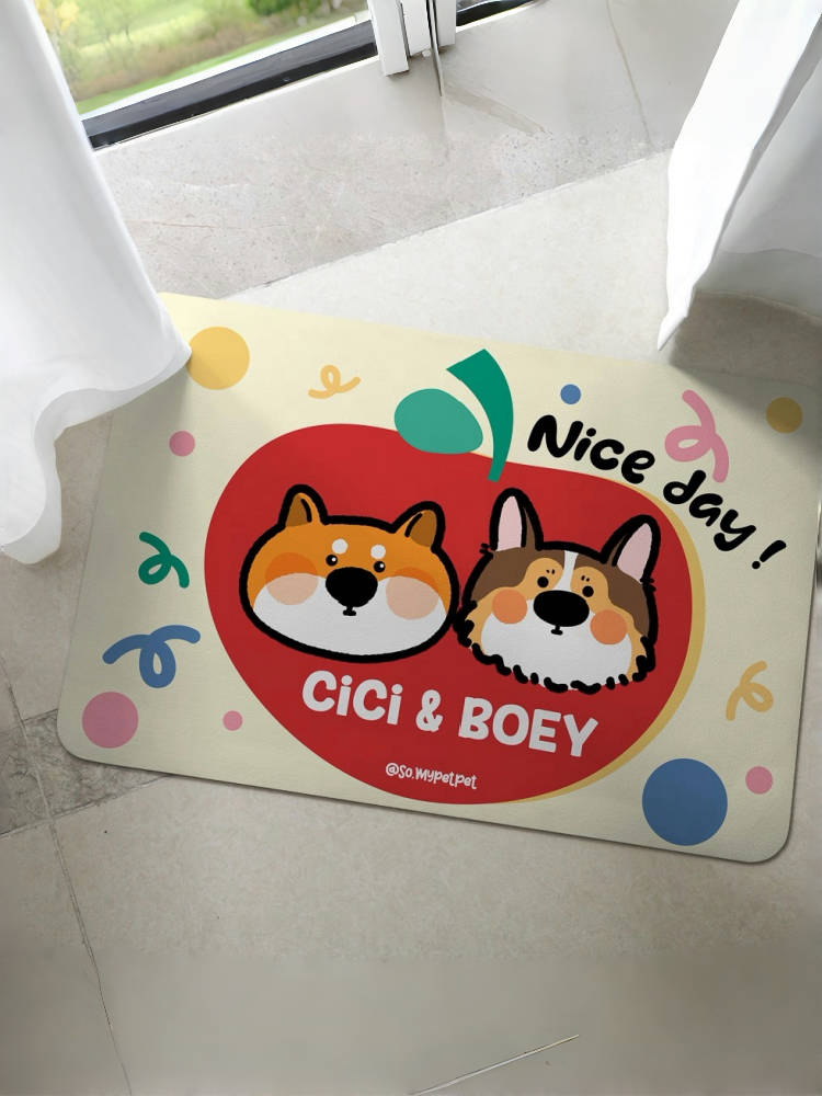 SO.MYPETPET Custom Pet Feeding Mat