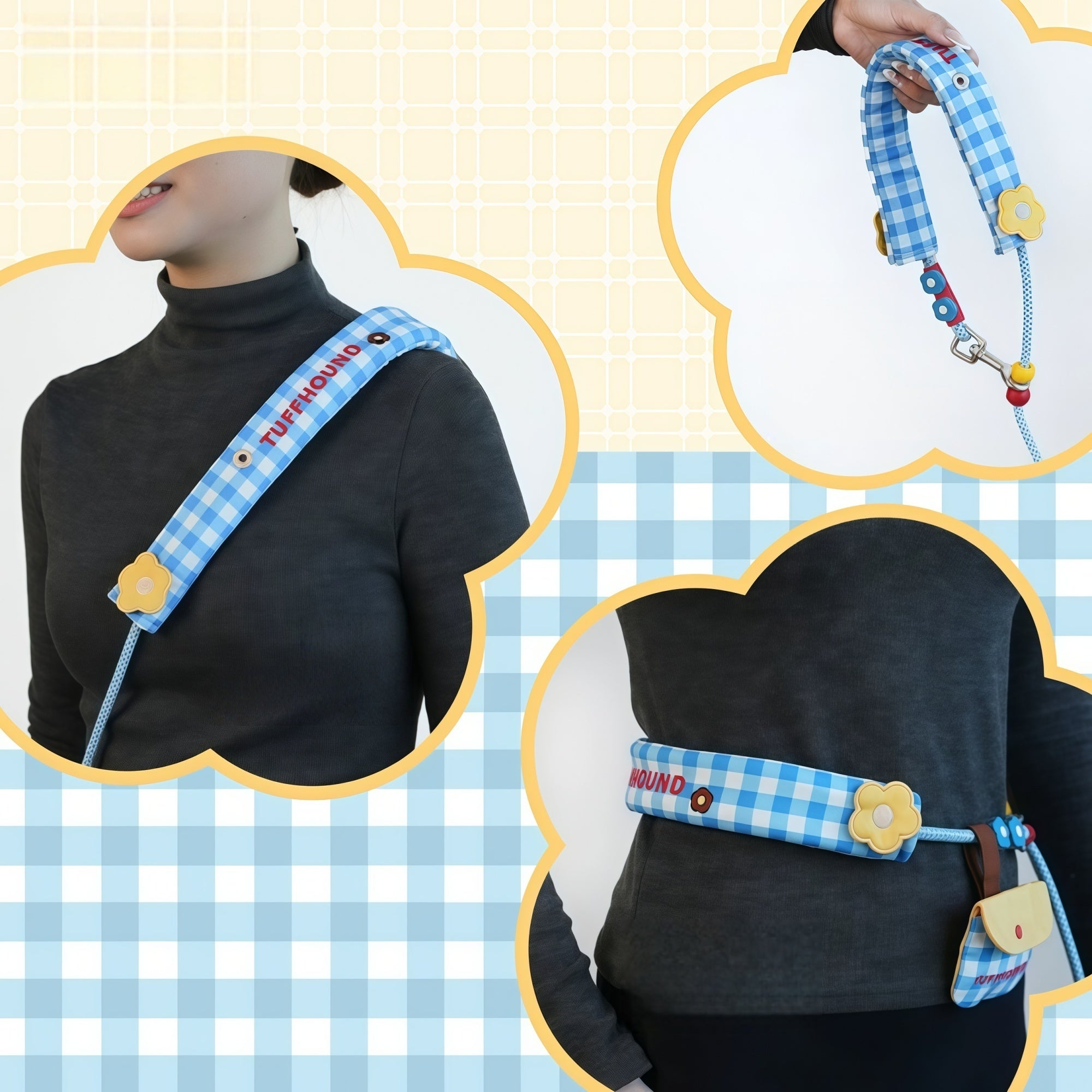4-Mode Hands-Free Dog Leash