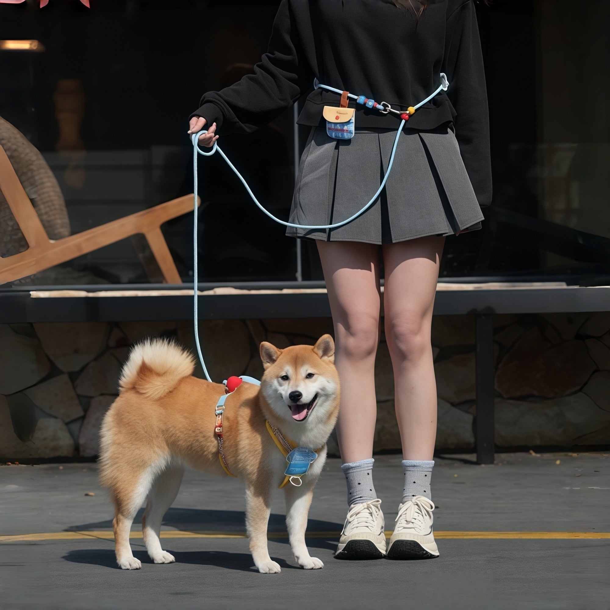 4-Mode Hands-Free Dog Leash