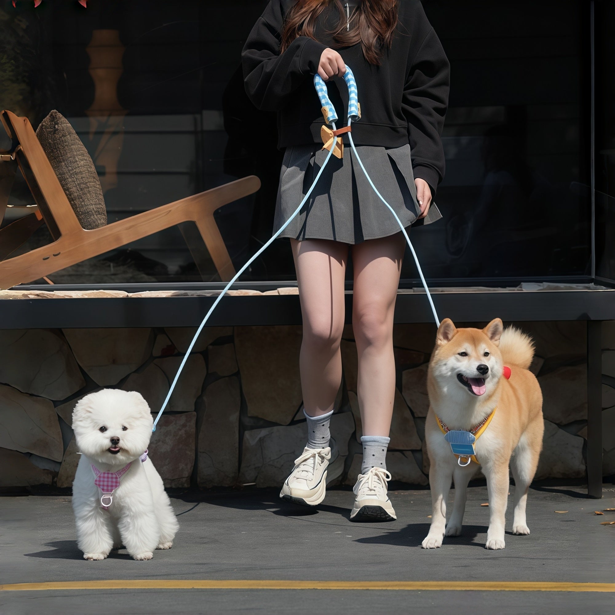 4-Mode Hands-Free Dog Leash