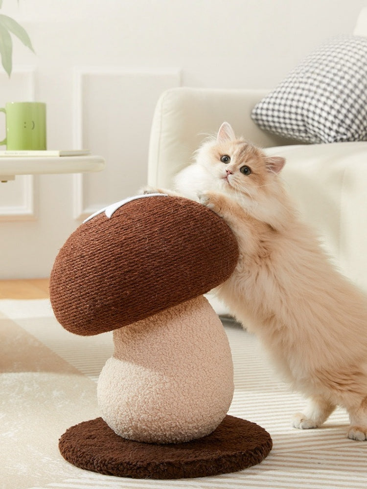 Mushroom Cat Scratching Post
