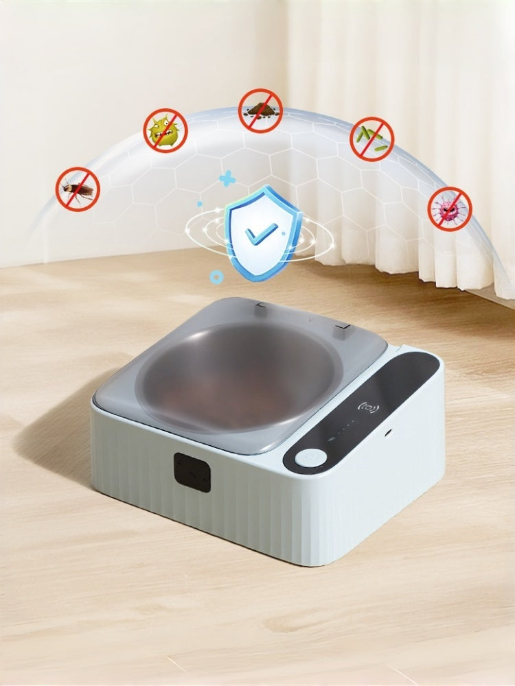 TANU Smart Auto-Lid Pet Bowl