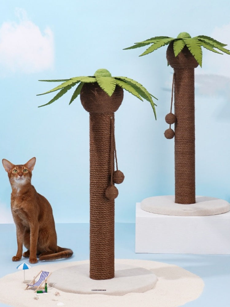 Coconut Tree Cat Scratching Post
