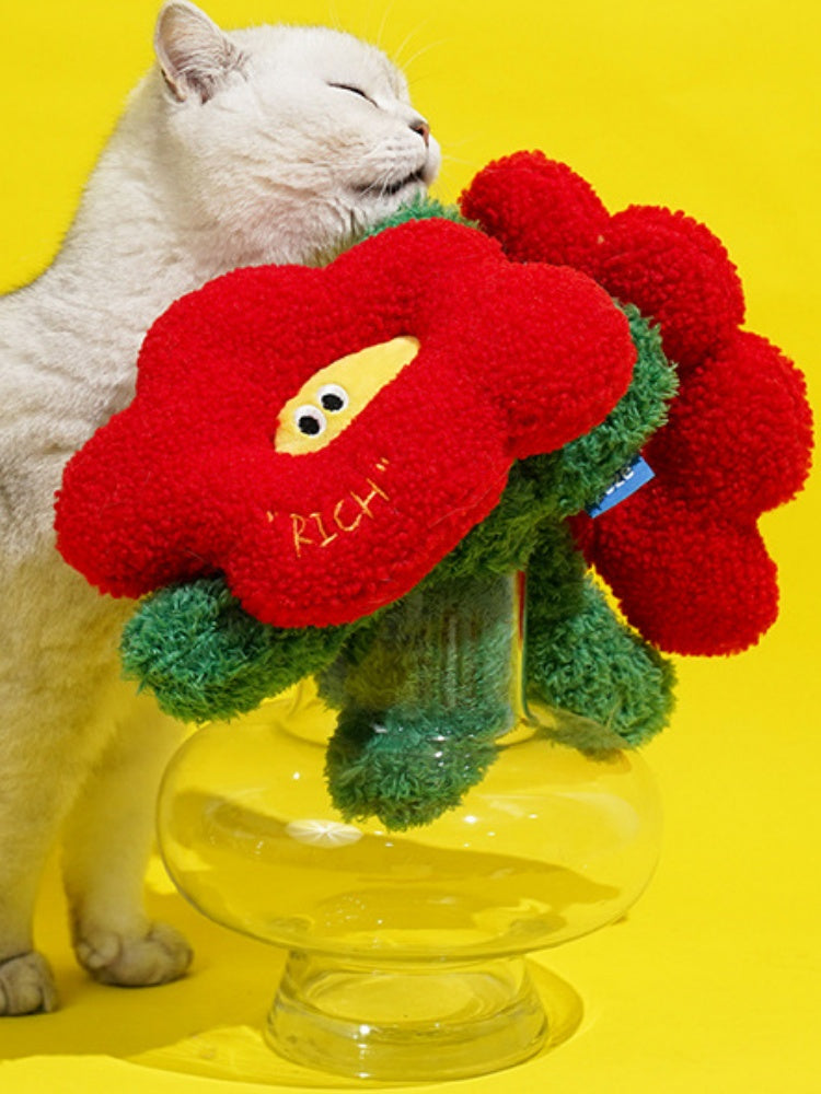 “Rich Bloom” Catnip Pillow Toy