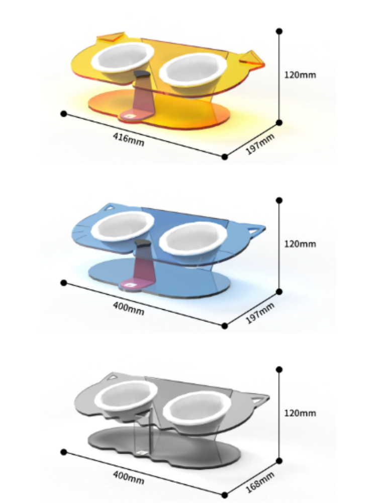Mischief Tilted Pet Bowl