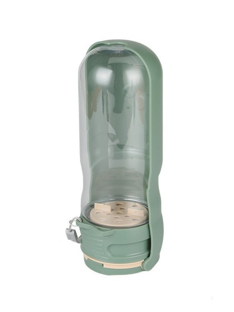 Portable 2-in-1 Pet Water Bottle & Folding Bowl