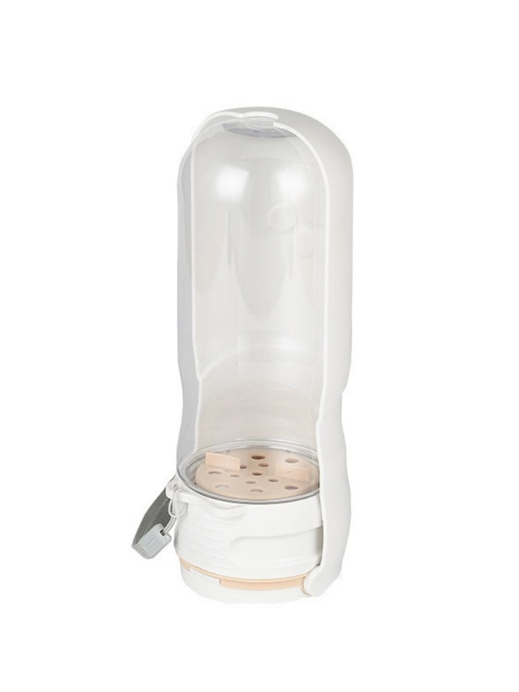 Portable 2-in-1 Pet Water Bottle & Folding Bowl