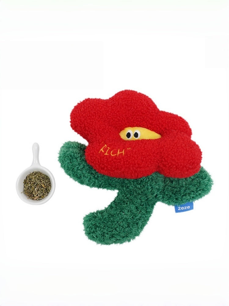 “Rich Bloom” Catnip Pillow Toy