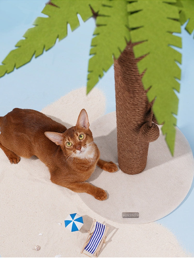 Coconut Tree Cat Scratching Post