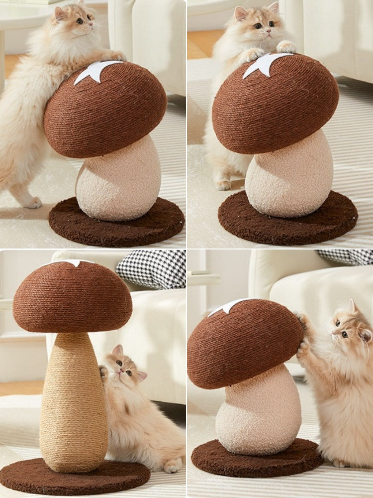 Mushroom Cat Scratching Post