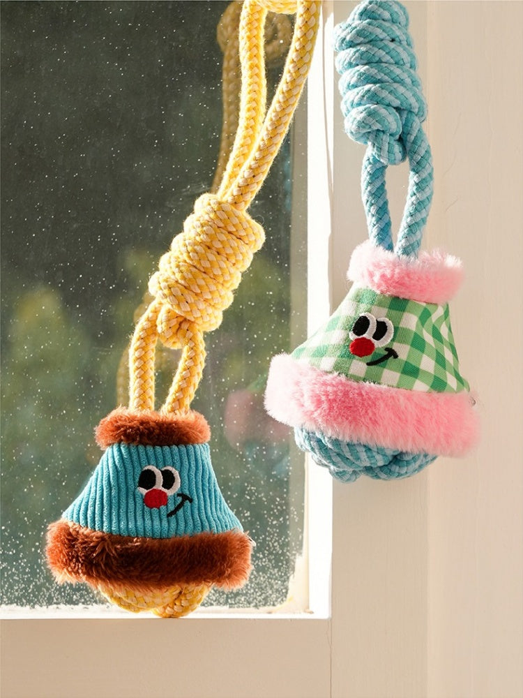 Interactive Tug Rope Dog Toy