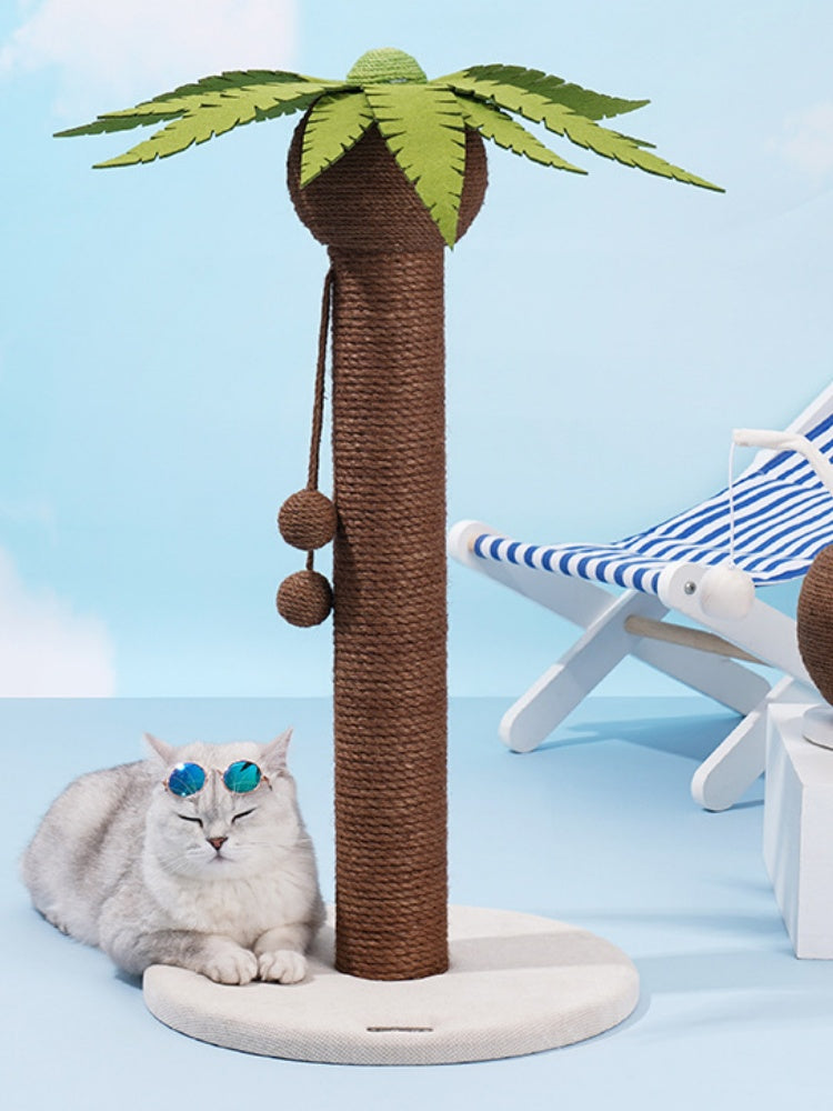 Coconut Tree Cat Scratching Post