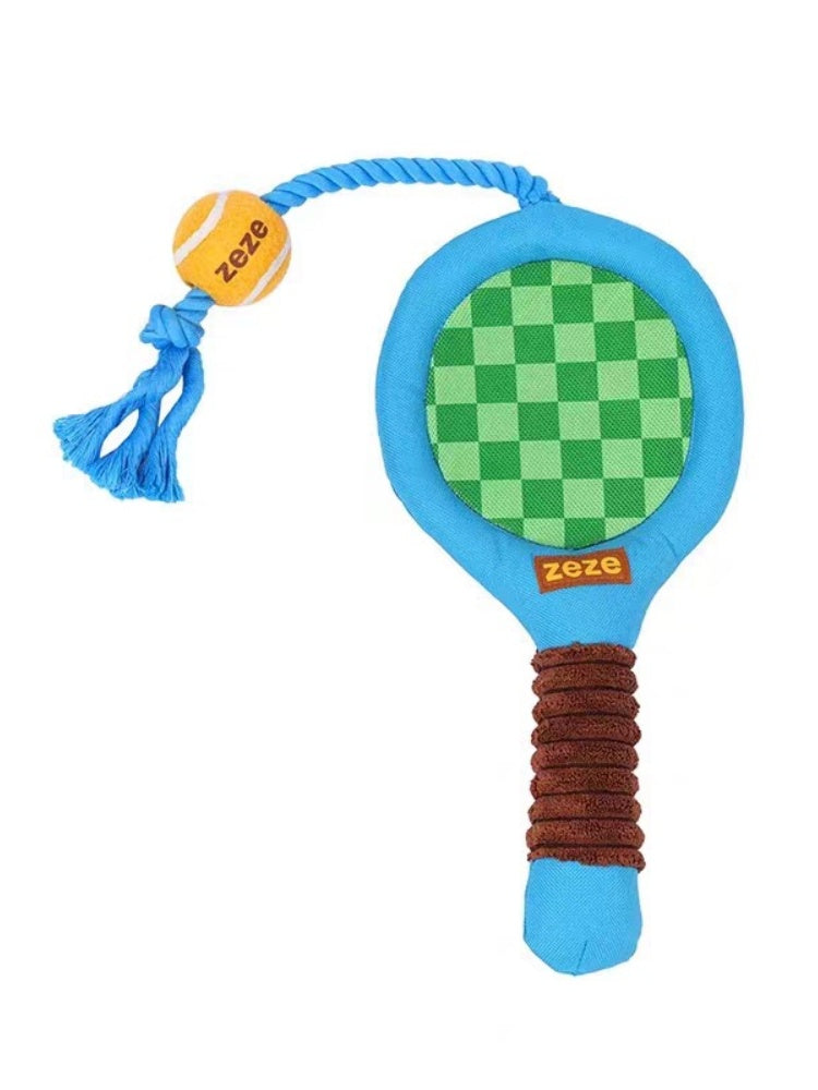 Tennis Racket Dog Rope Chew Toy