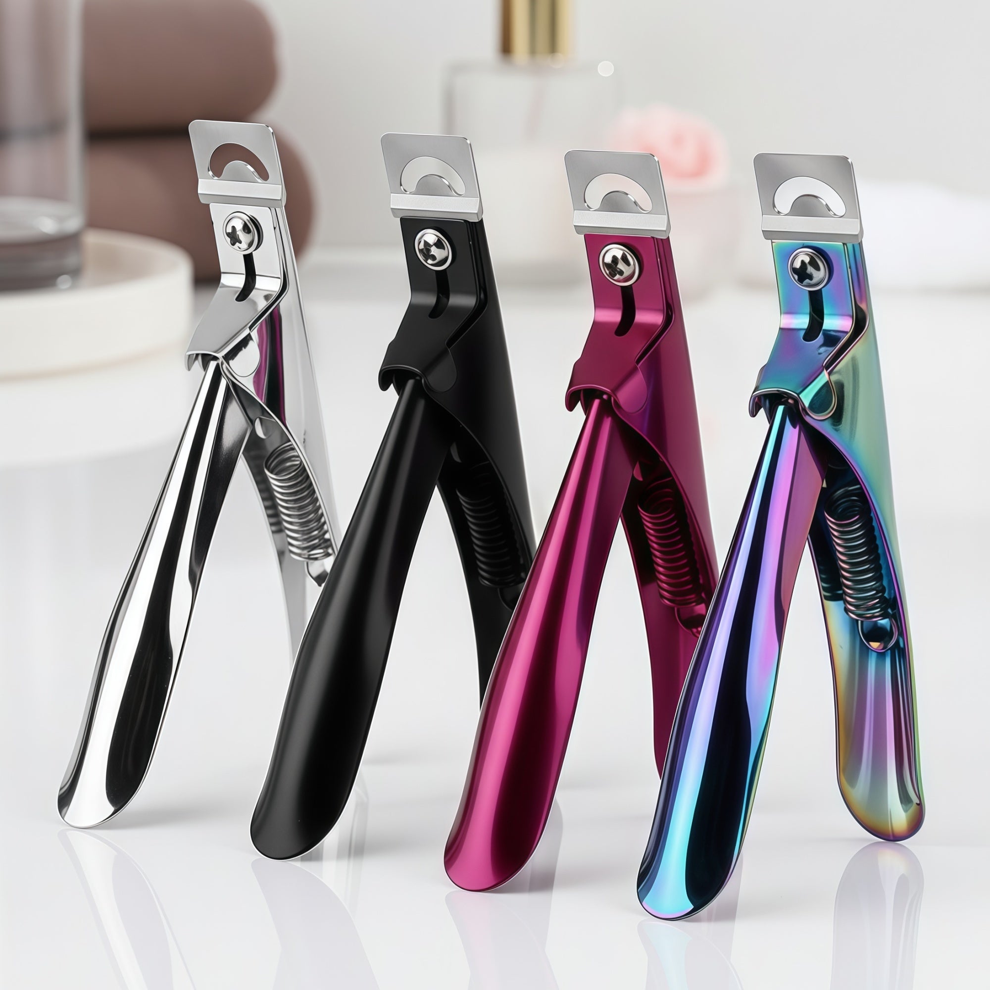 Adjustable Stainless Steel Nail Tip Cutter