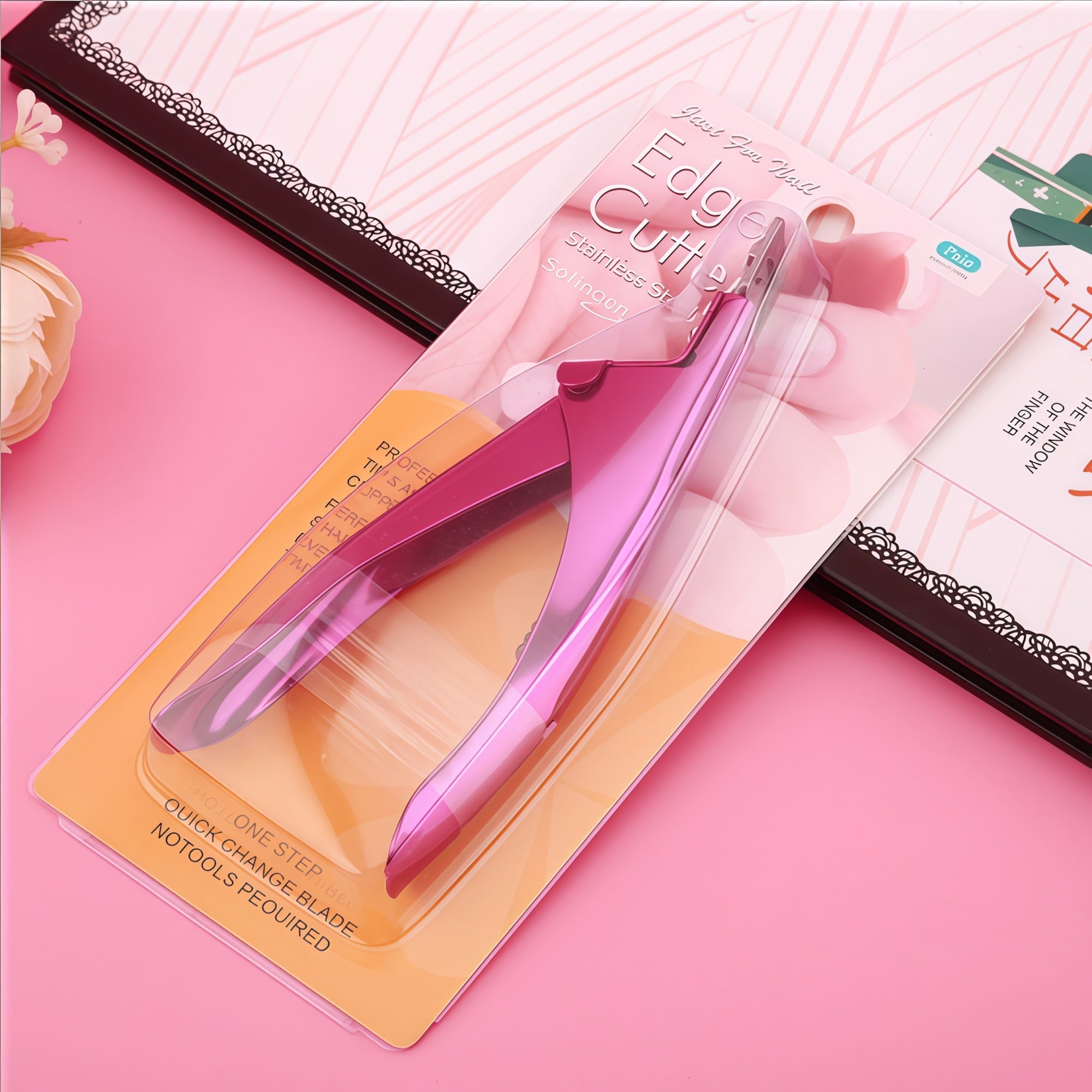 Adjustable Stainless Steel Nail Tip Cutter