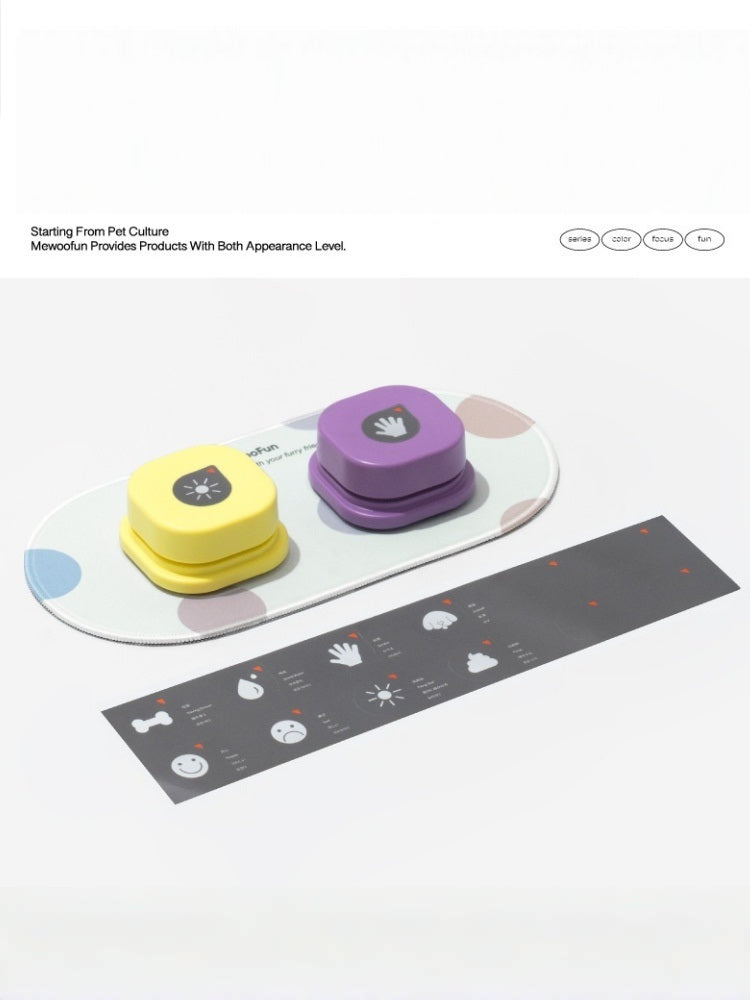 Pet Communication Buttons for Dogs & Cats