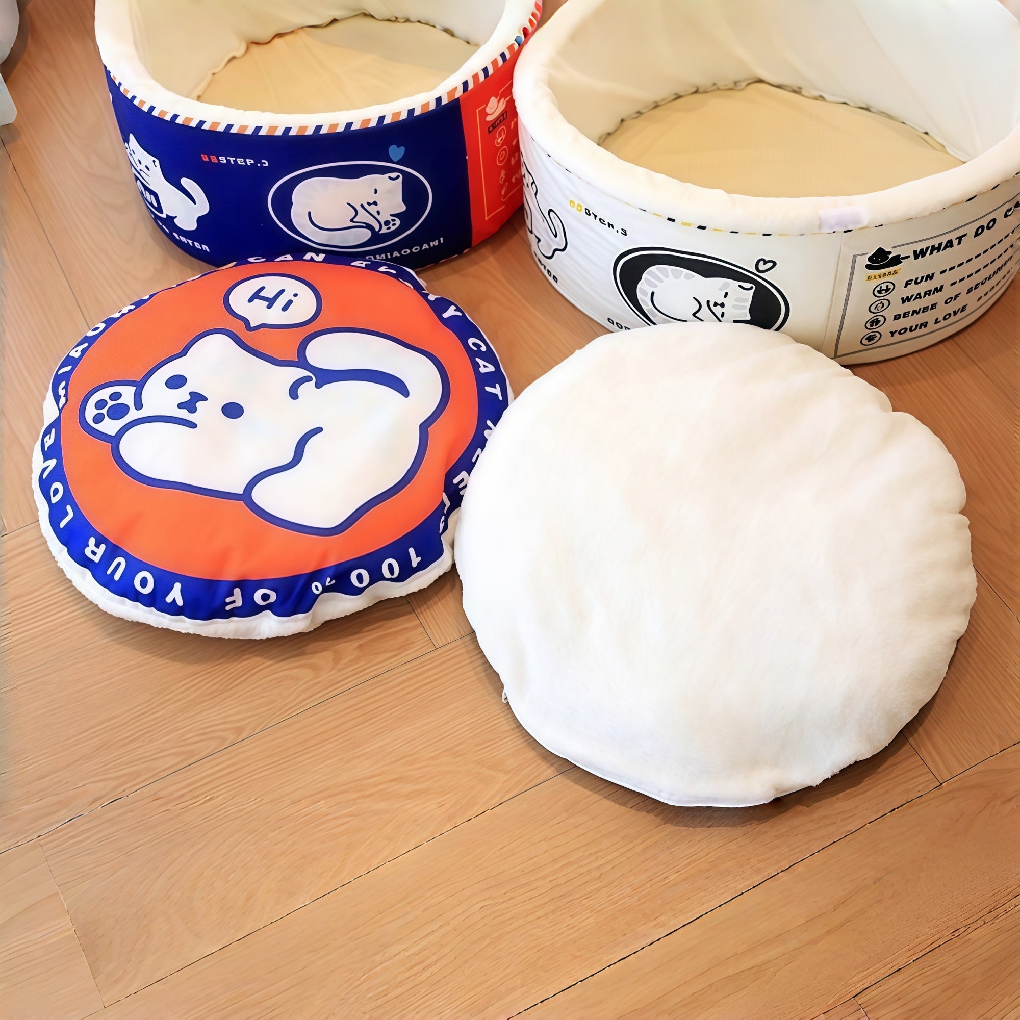 Canned Cat Bed — Winter Enclosed Pet Cave