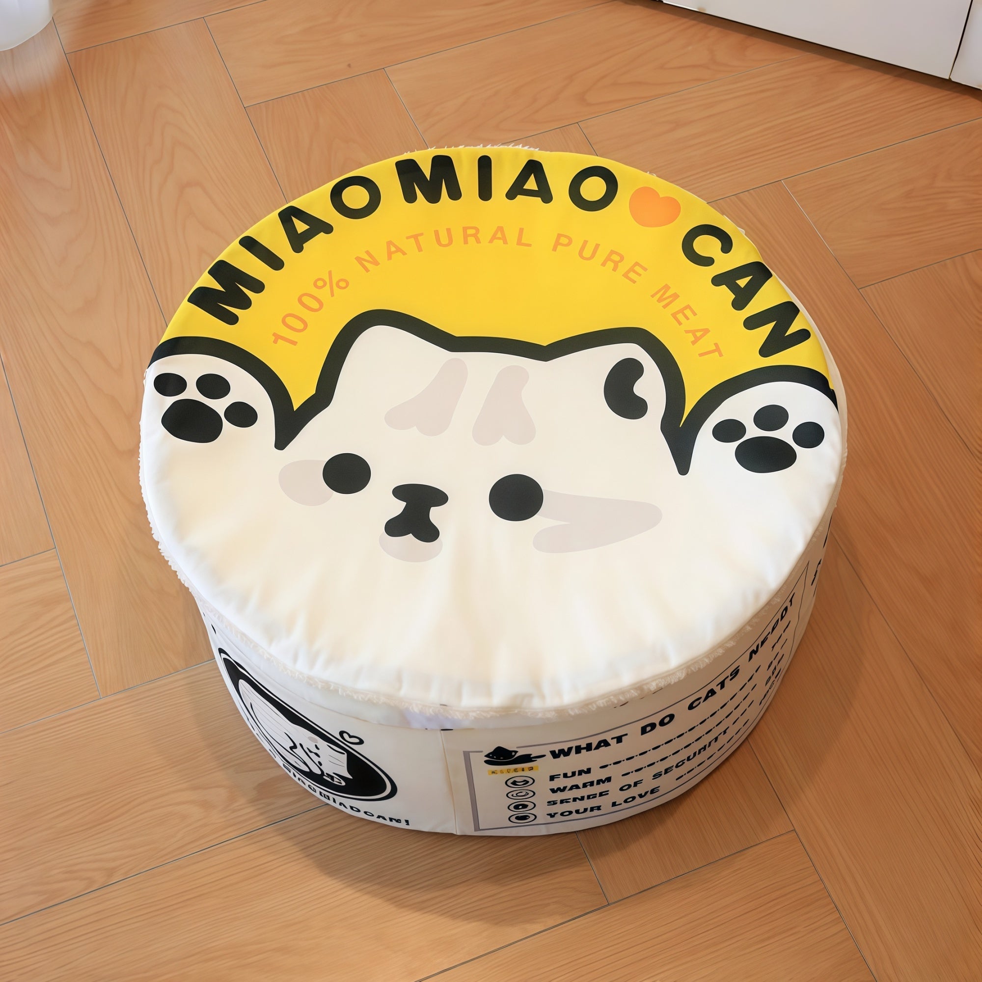 Canned Cat Bed — Winter Enclosed Pet Cave