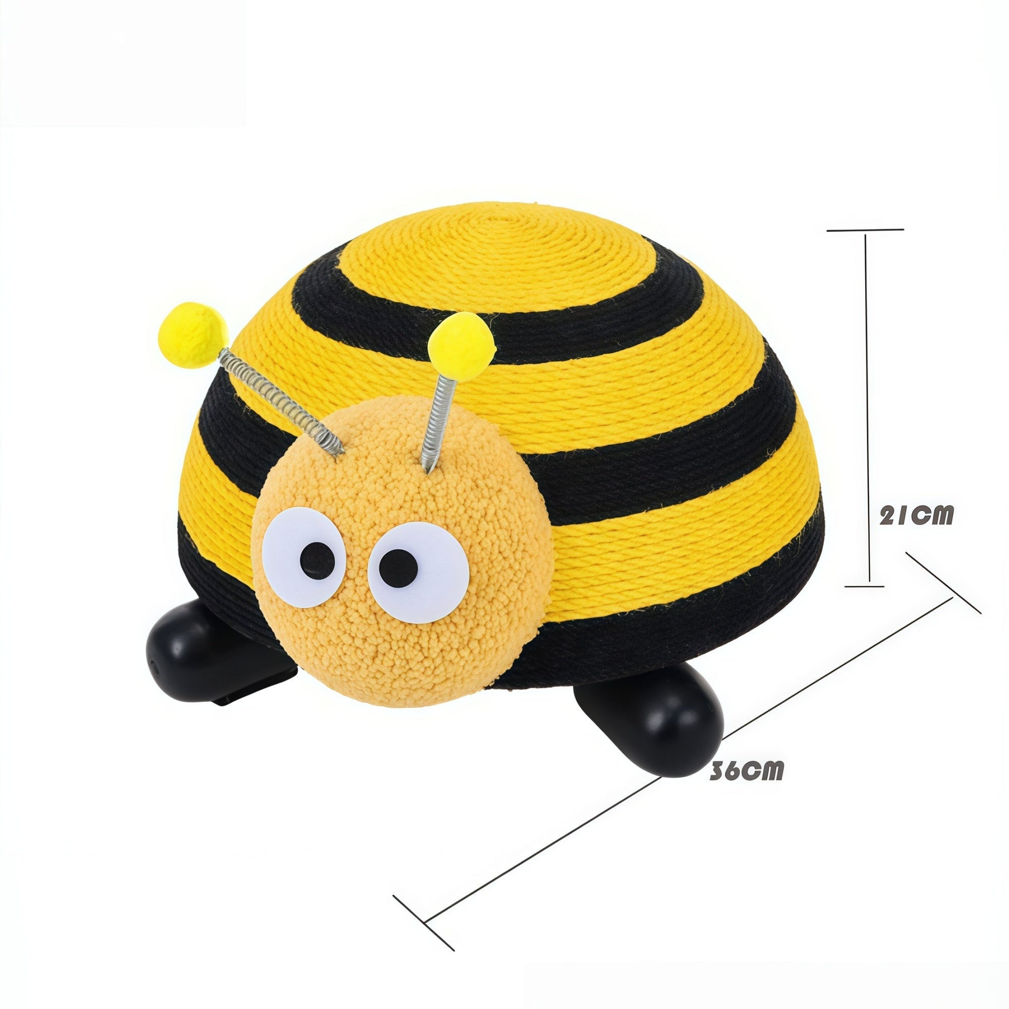 Cartoon Sisal Cat Scratcher Post