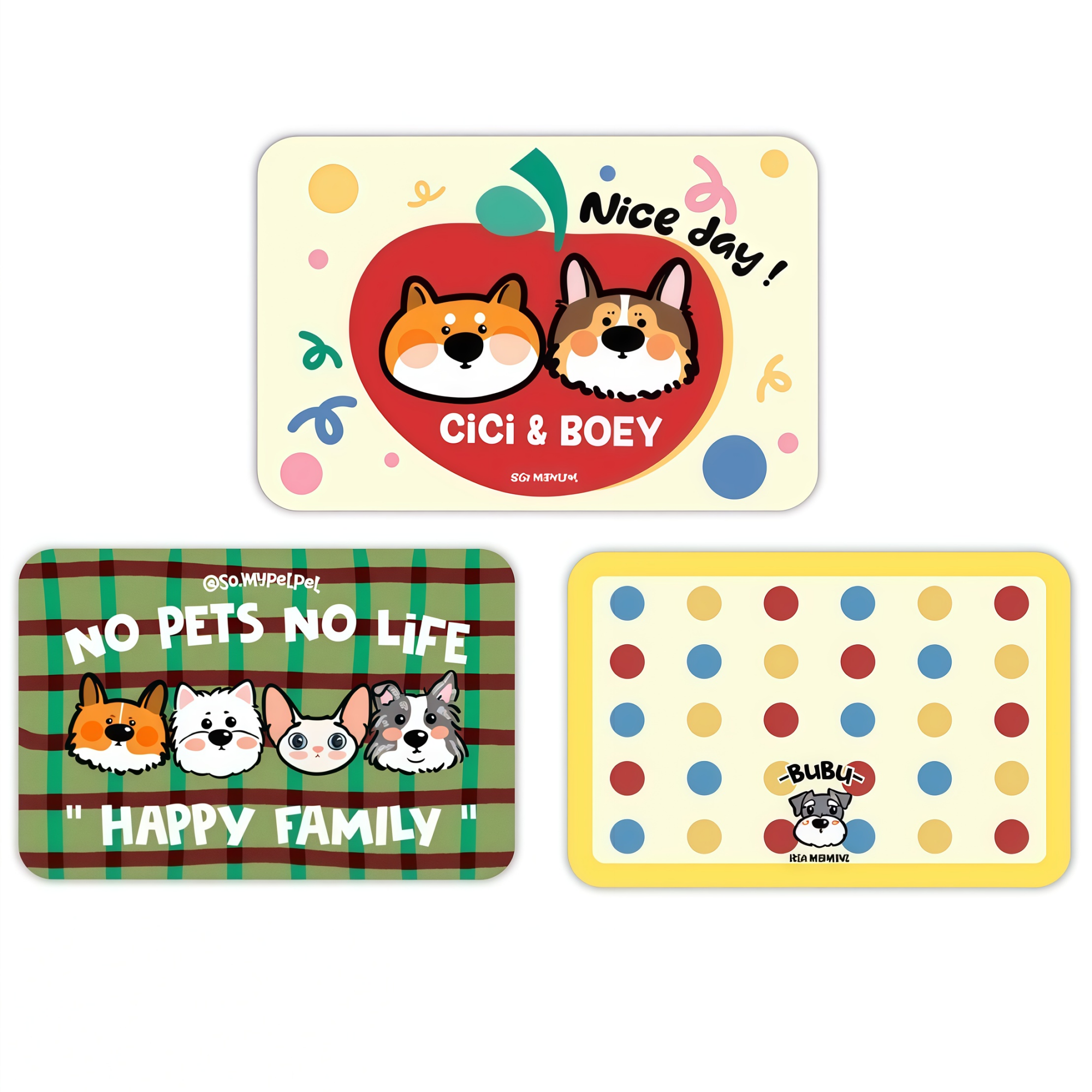 Custom Pet Feeding Mat