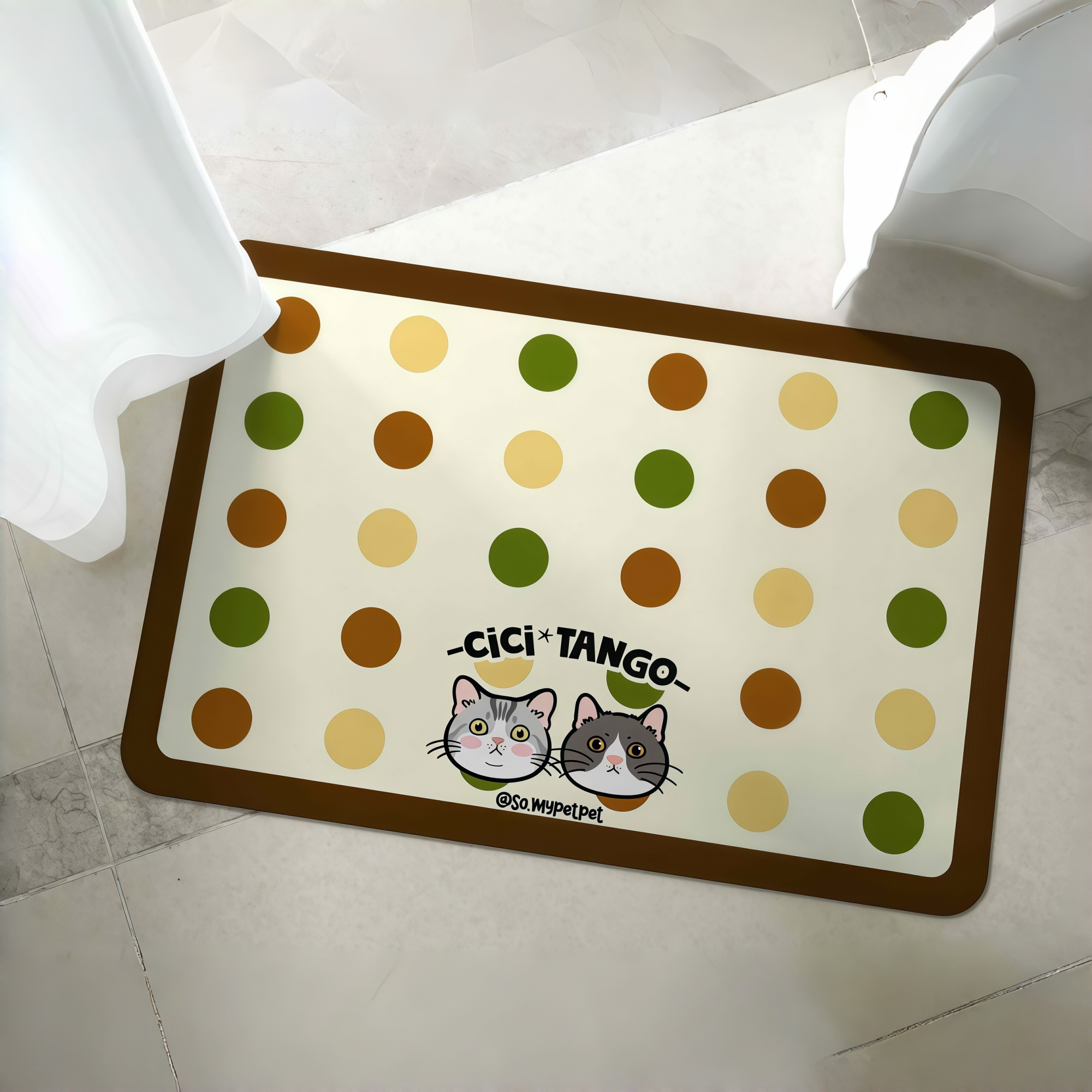 Custom Pet Feeding Mat