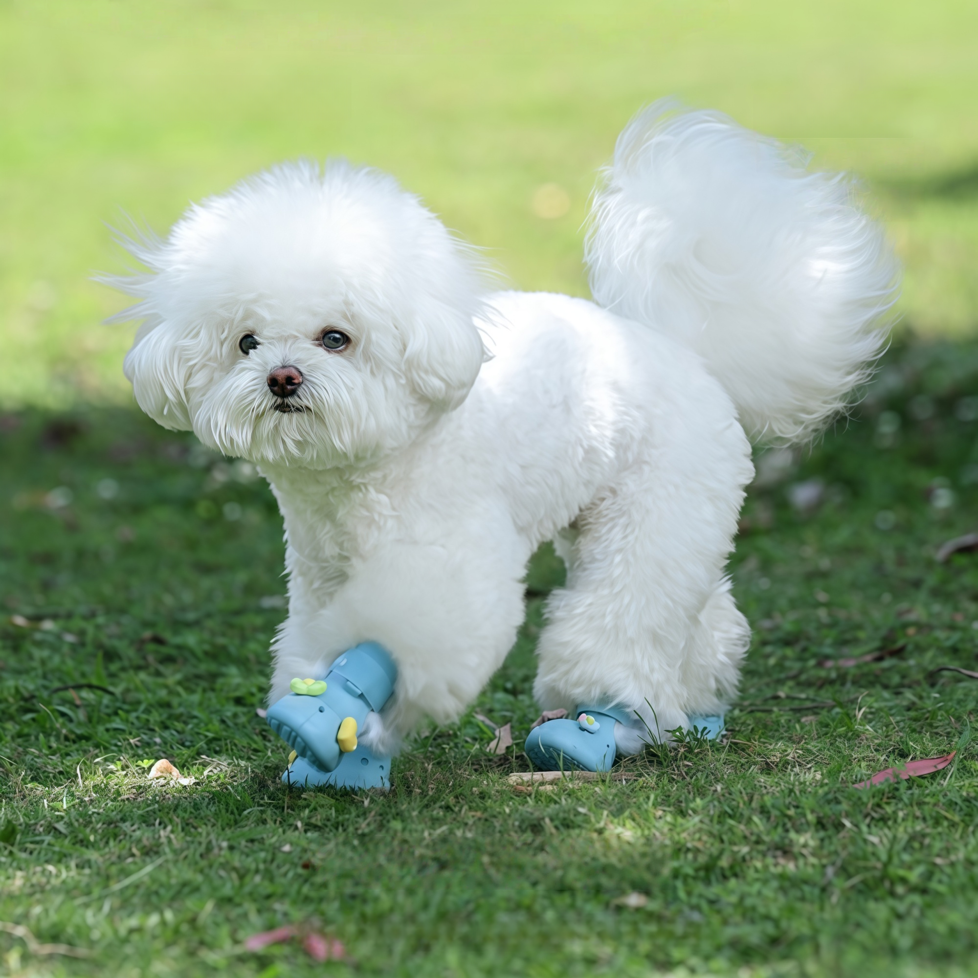Dog Shoe Charms for Ventilated Clog Sandals (8pcs)