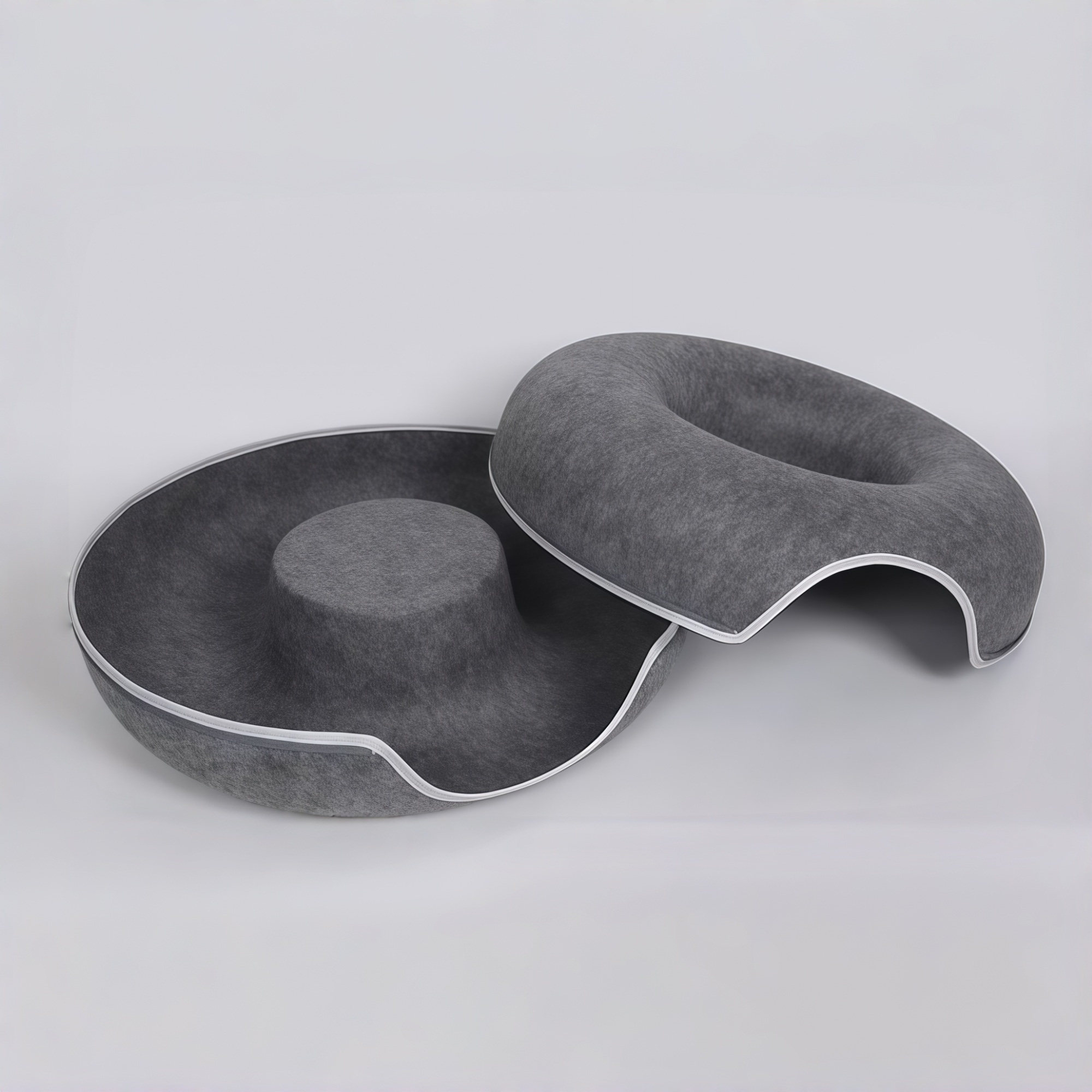Felt Donut Cat Tunnel Bed (All-Season Cozy Nest)