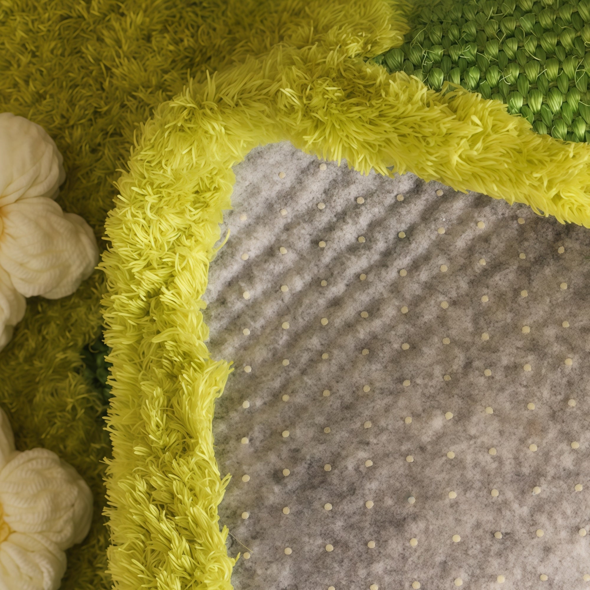 Floral Sisal Cat Scratch Mat