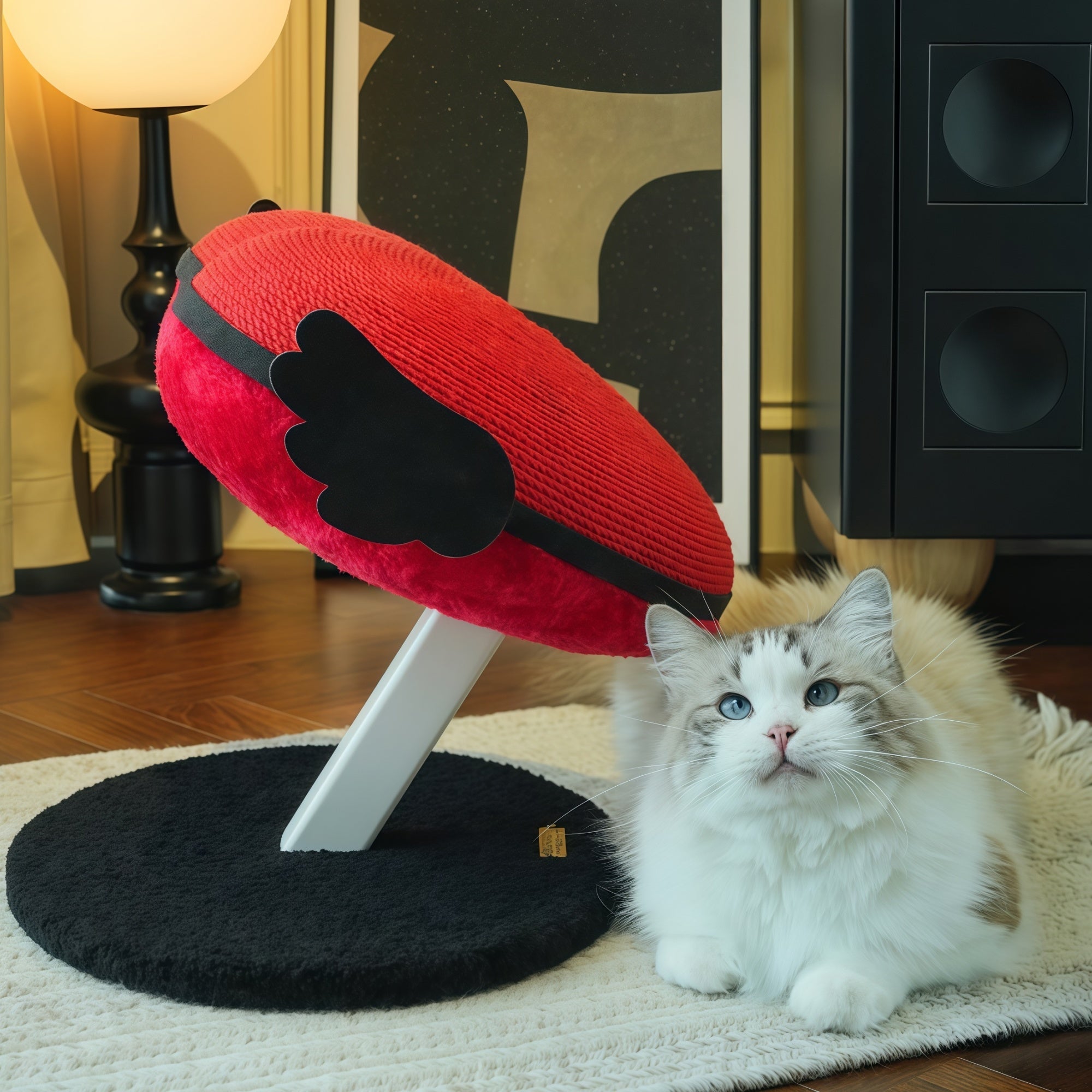 Heart-Shaped Cat Climber