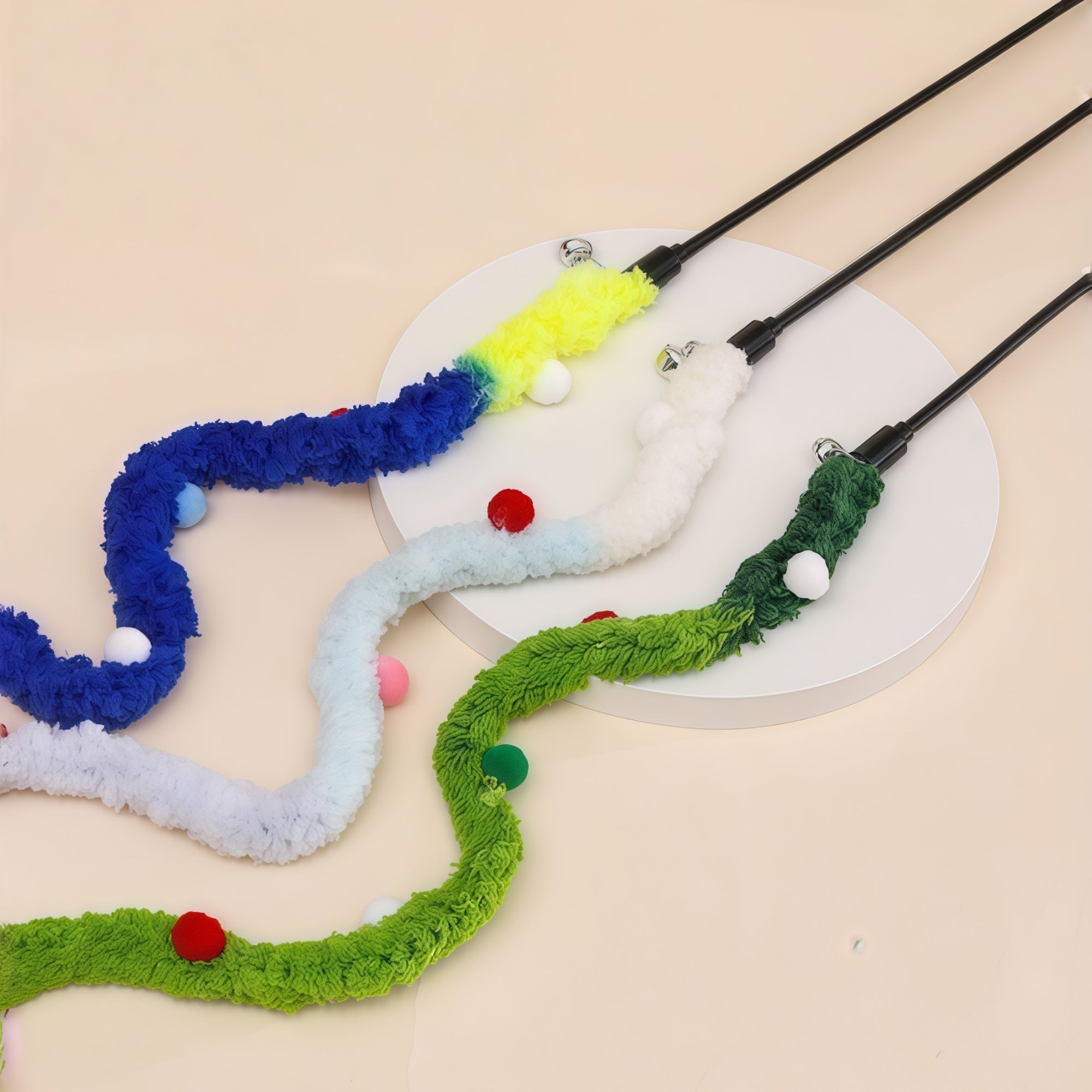 INS-Style Yarn Cat Teaser Wand