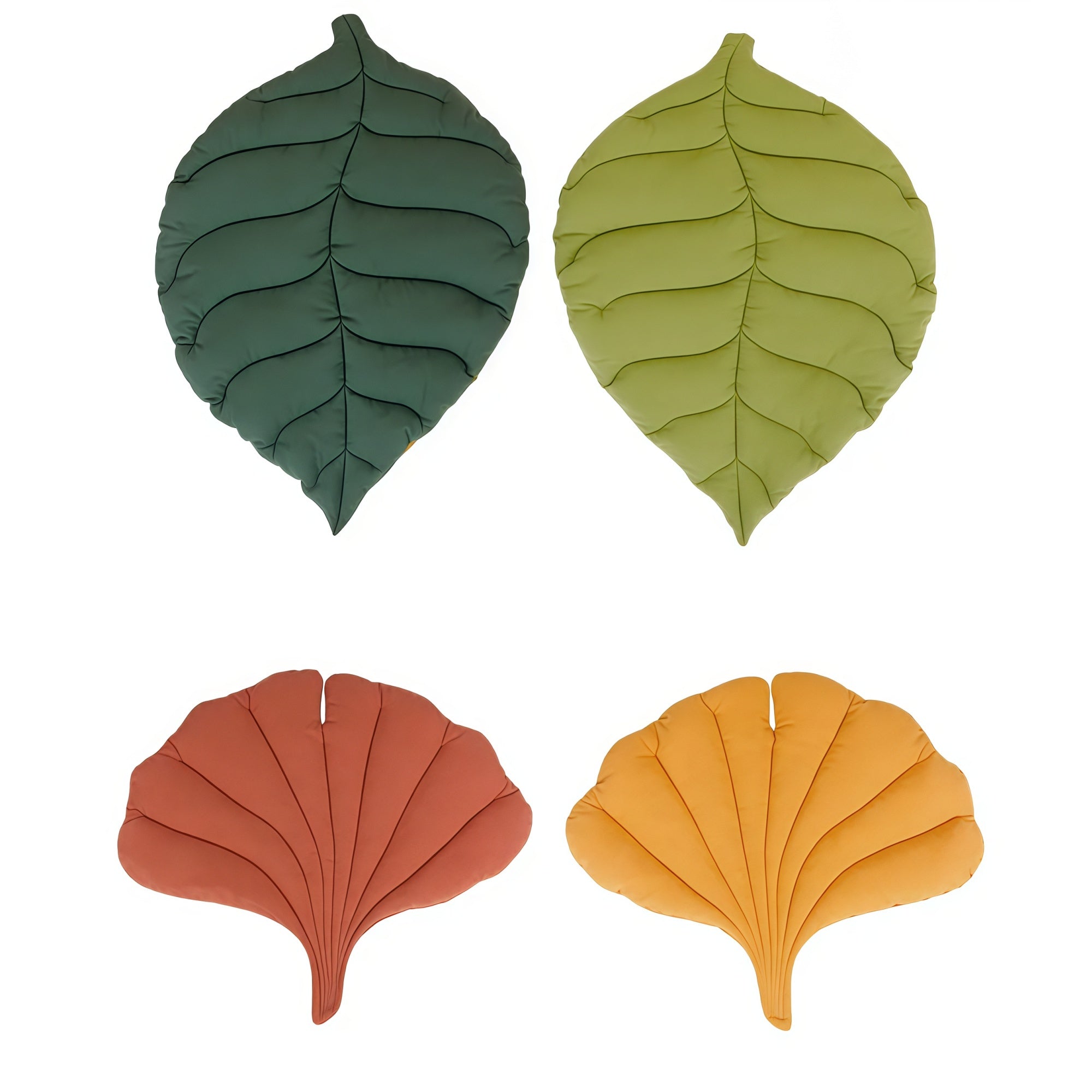 Soft Washable Leaf Pet Mat
