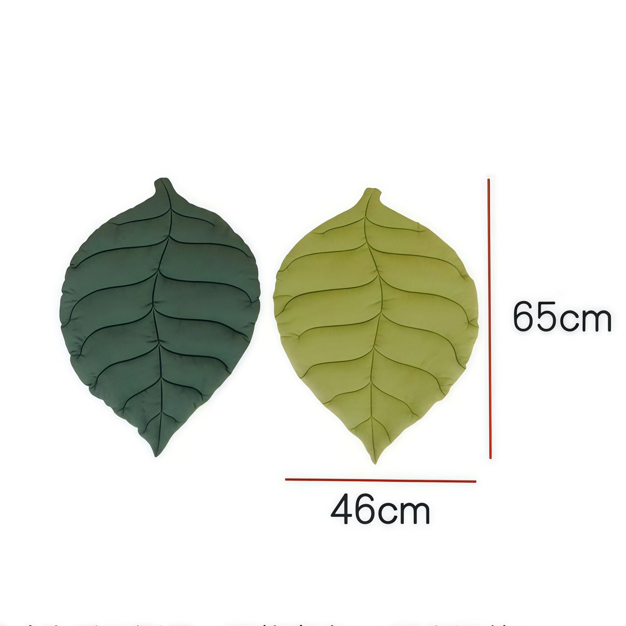 Soft Washable Leaf Pet Mat