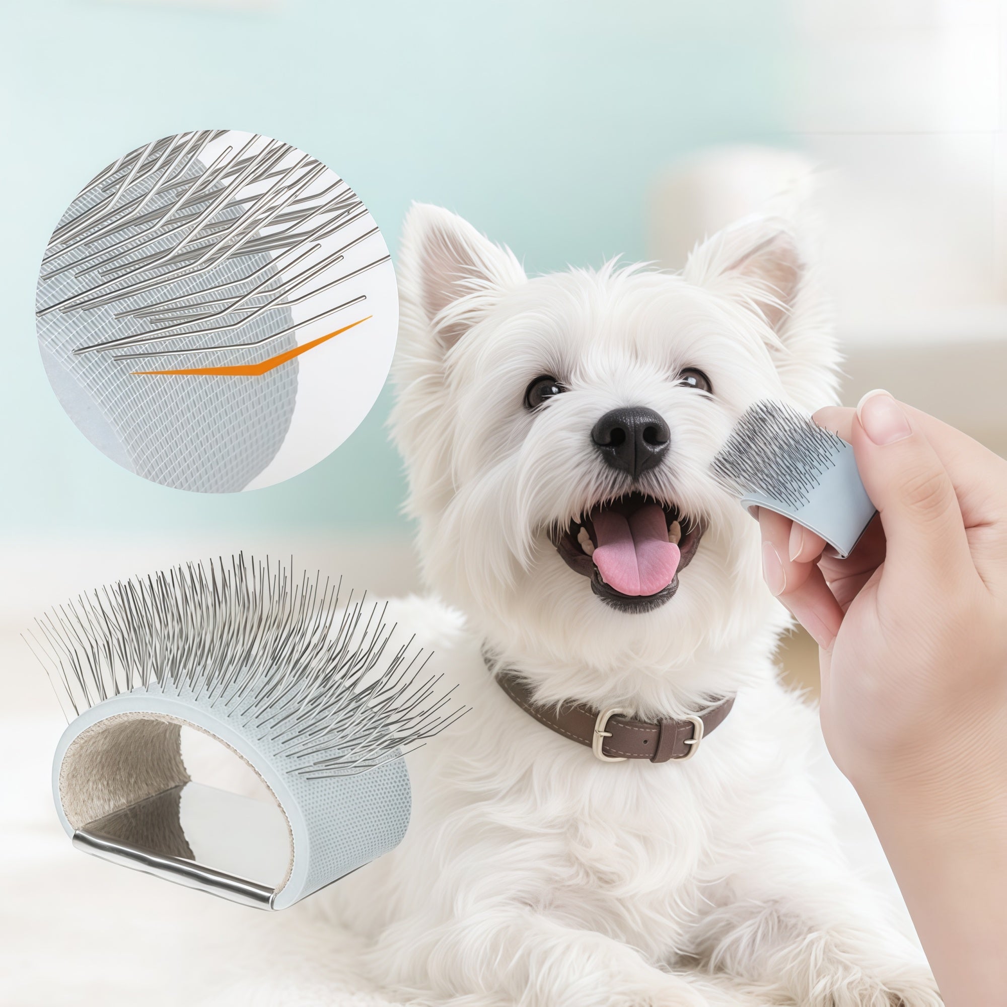 Mini Finger Grooming Brush